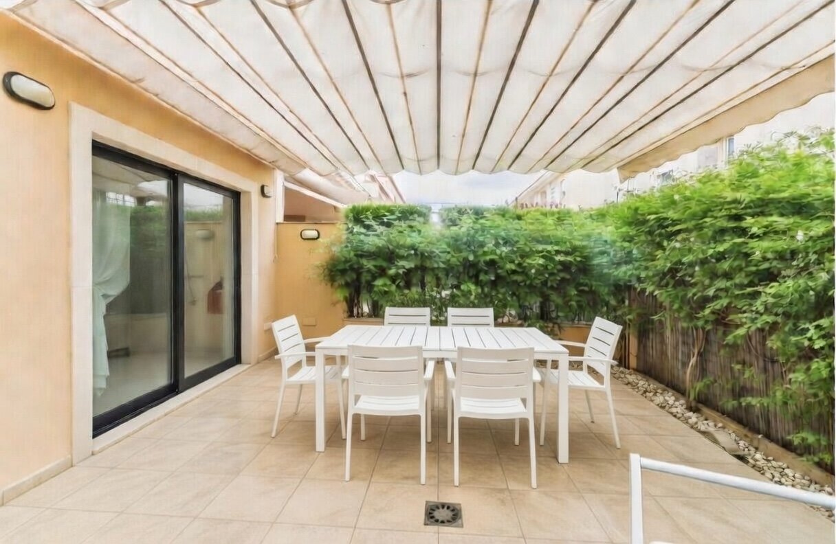 Garden dining table
