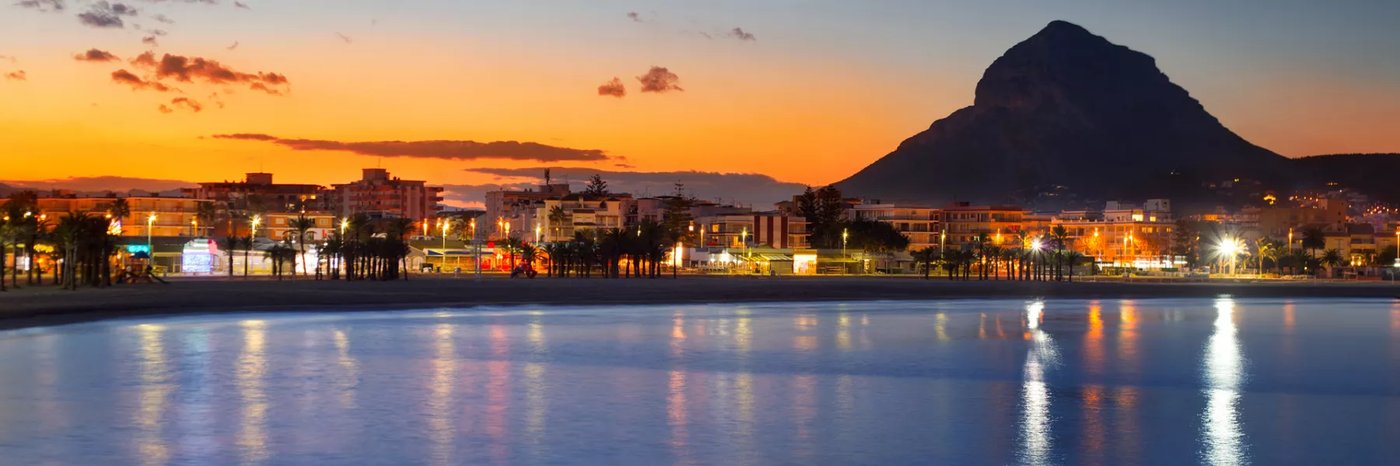 Javea at sunset